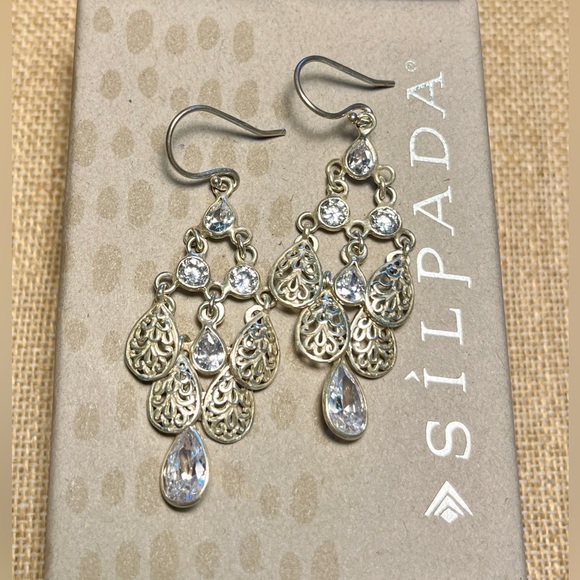 Silpada “Cascading Earrings” - Picture 5 of 9